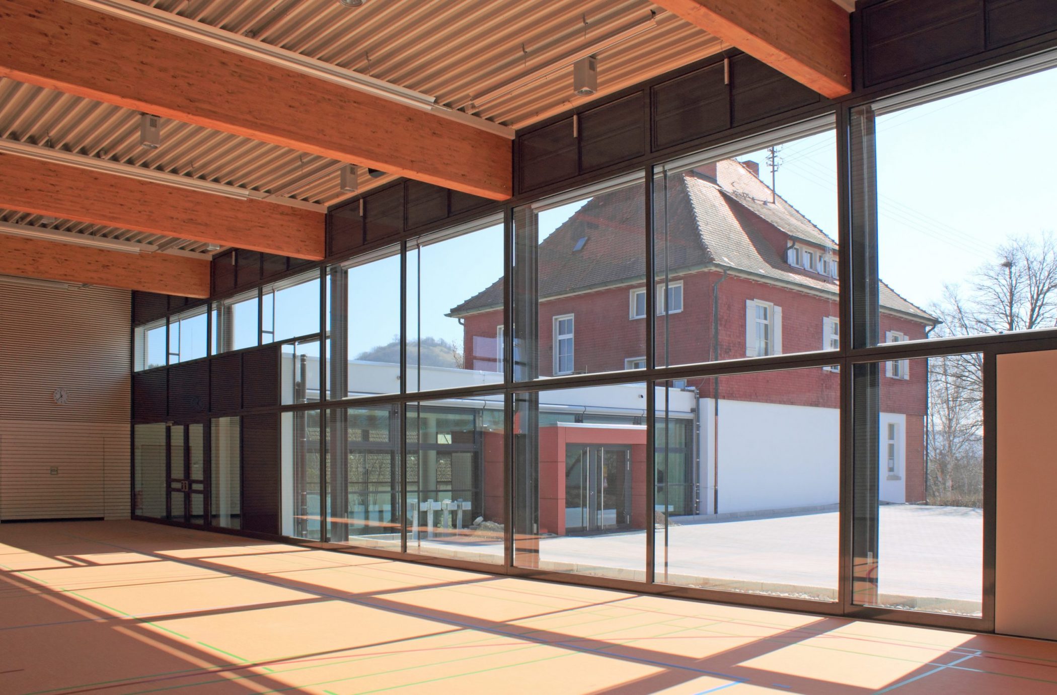 Außenansicht eines Hauses