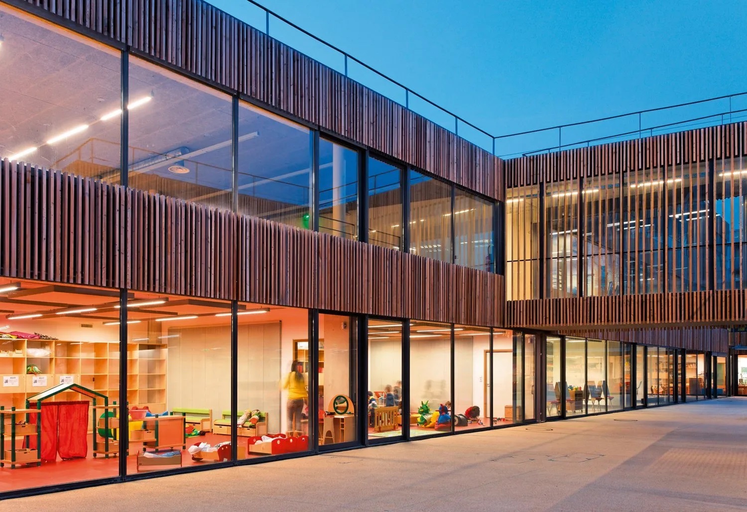 Außenansicht eines Hauses