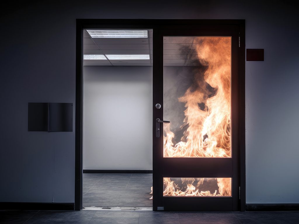 Brandschutztür