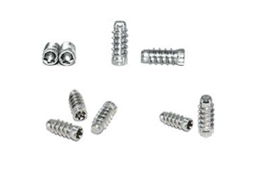 Gruppenfoto von Schrauben