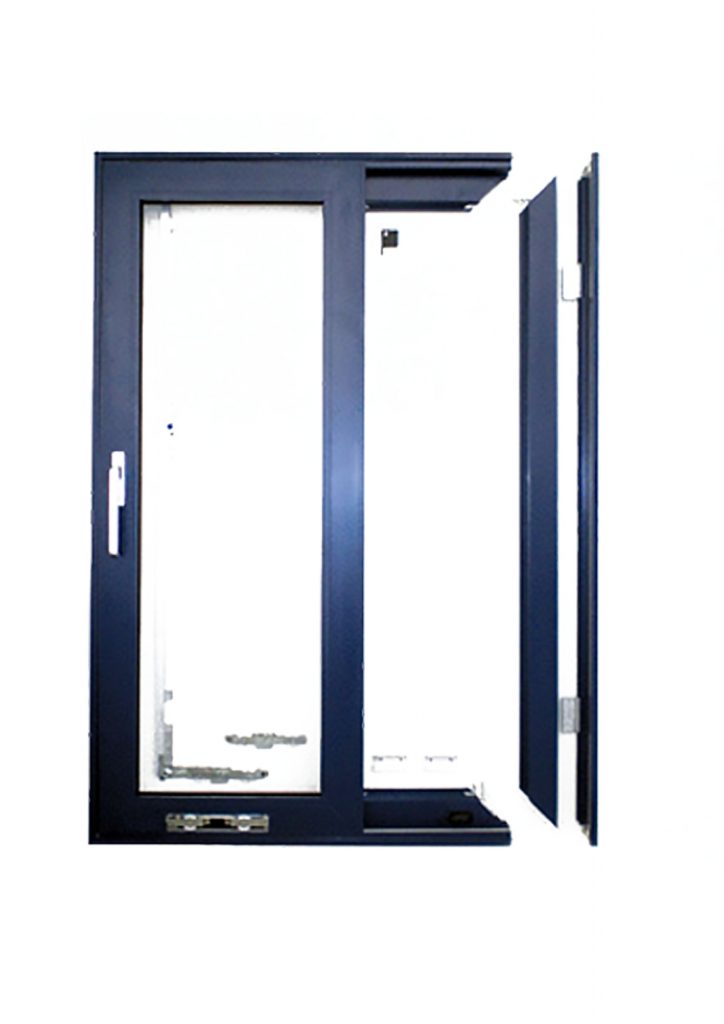 Bausatz einer Aluminium Tür