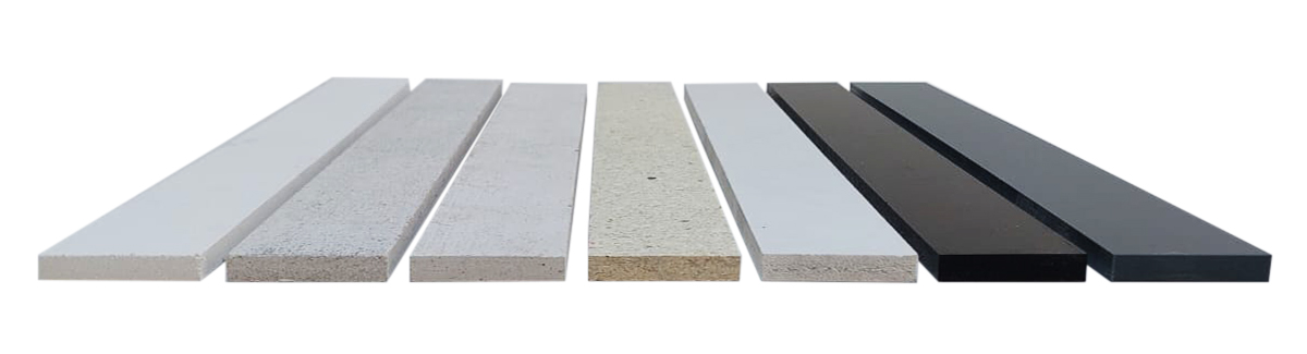 verschiedene Dämmplatten für den Fensterbau