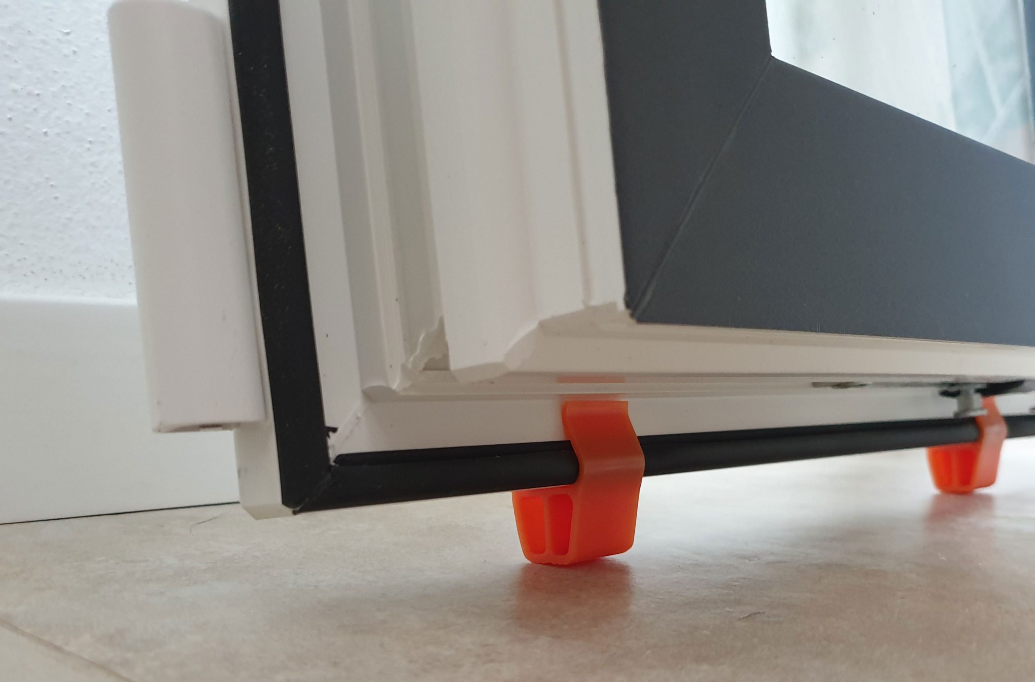 Fensterflügel Schutz Clipsi