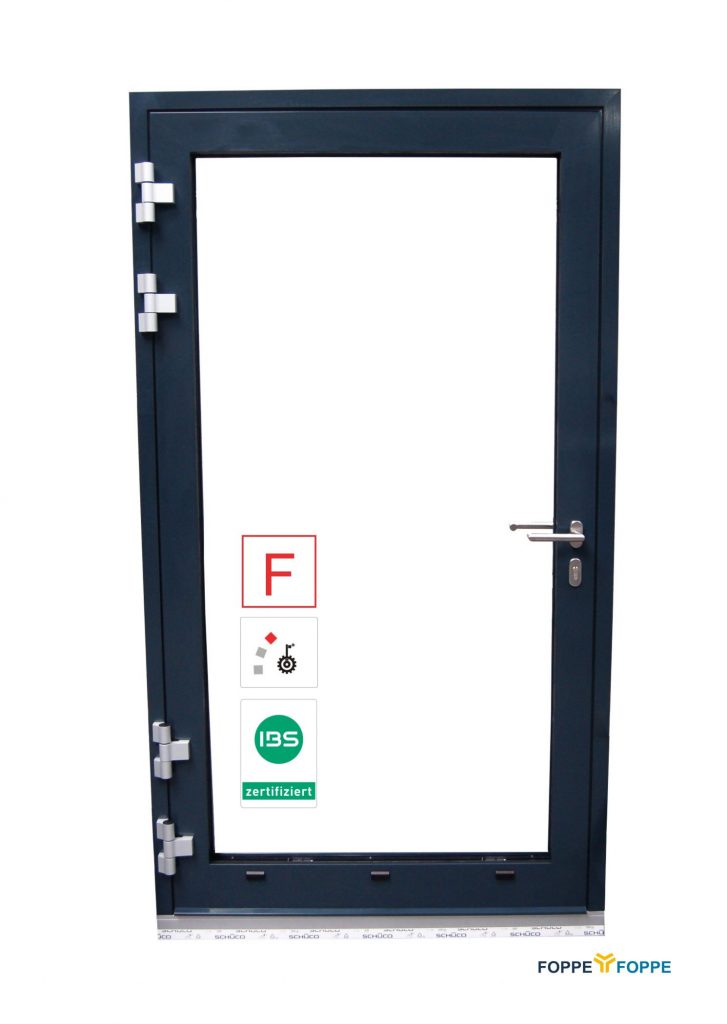 FOPPE Hochsicherheits -Portfolio für Türen, Fenster und Fassaden