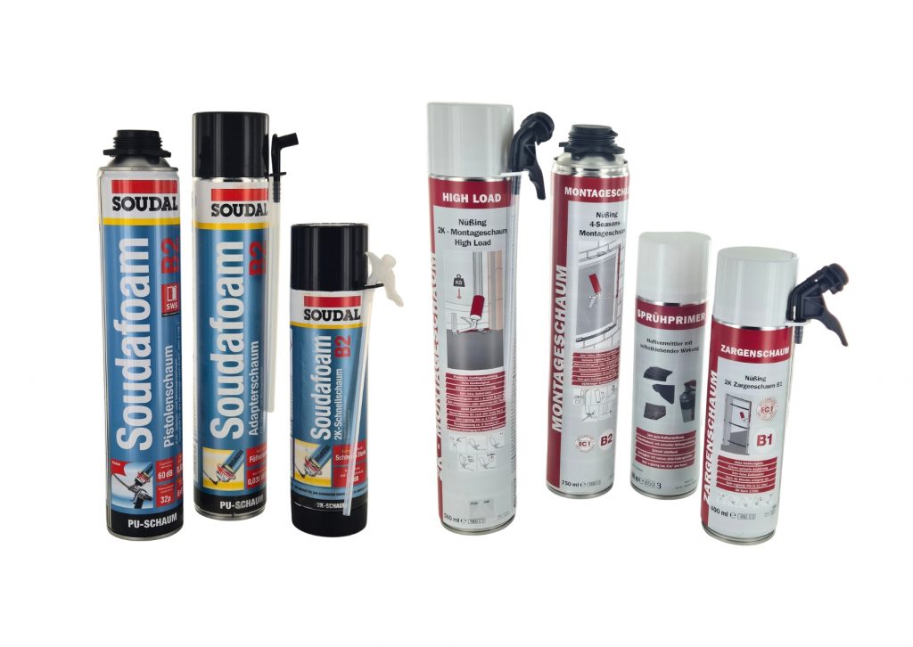 Soudal & Nüssing Montage Produkte