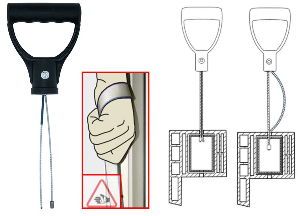 Fenstertragegriff